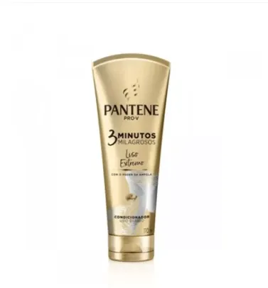 Condicionador Pantene 3 Minutos Milagrosos Liso Extremo com 170ml