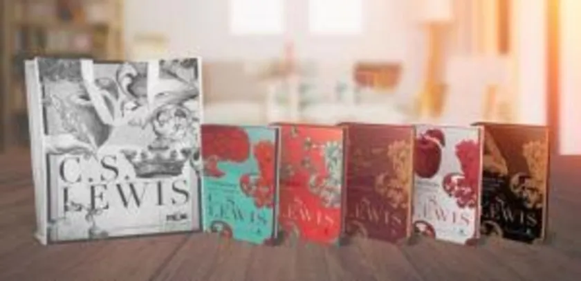 Kit - C.S Lewis - Capa Dura - 5 Volumes - Acompanha Sacola | R$75