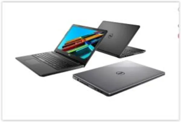 [Reebalado] Notebook Inspiron I15-3567-A40C Intel Core 7 I5 8GB | R$ 2758