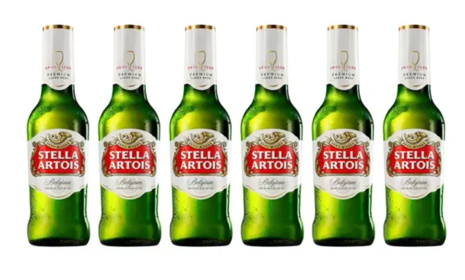 [Leve 5 Pague 4] Cerveja Stella Artois Lager 6 Unidades 275ml Bebidas