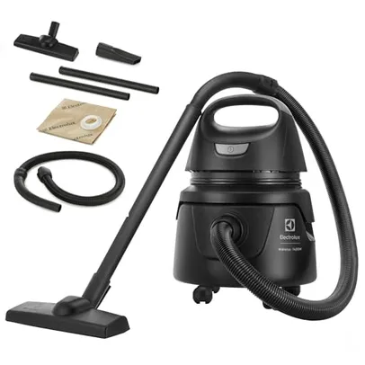 Electrolux, Aspirador água pó, compacto, potente função sopro 1400W 12L total 5L util protetor termico AWD02 220v