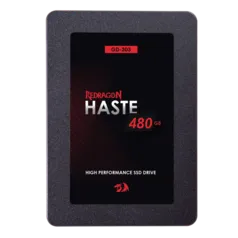 SSD Redragon Haste GD-303, 480GB, Sata III, Leitura 550MBs Gravação 470MBs