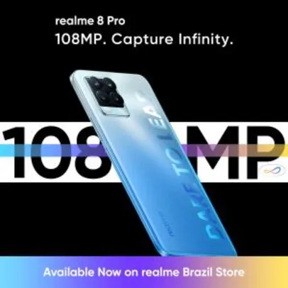 Smartphone Realme 8 Pro 8/128G | R$1448