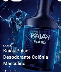 Kaiak Pulso Desodorante Colônia Masculino