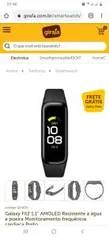 Galaxy Fit2 1,1" AMOLED | R$ 200