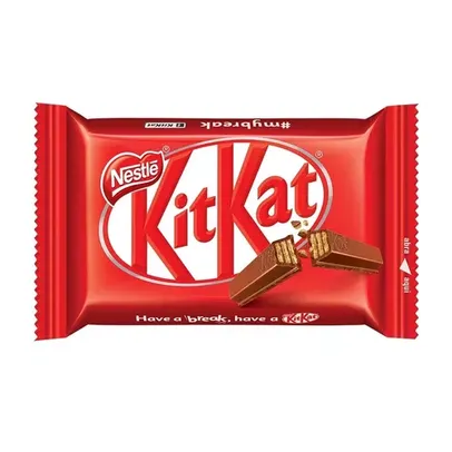 (Levando 6 Unid.) Chocolate Kit Kat ao Leite Nestlé - 41,5g