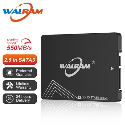 [Taxa inclusa] SSD Walram de 1tb de Armazenamento, Sata 3 - Para Computador e Notebook