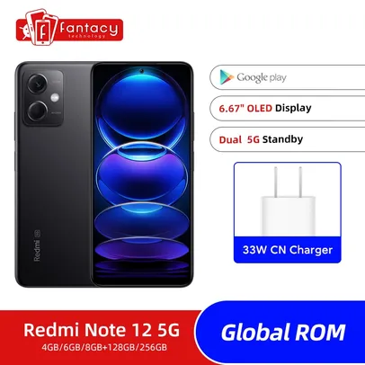 Smartphone Xiaomi Redmi Note 12 5g  4GB 128GB