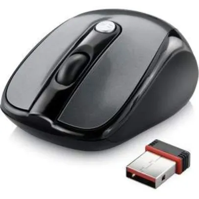 [Submarino] - Mouse Wireless Mini Multilaser - R$ 24
