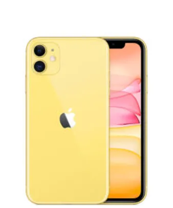 iPhone 11 Apple com 64GB - Amarelo