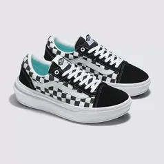 (1ªCompra) Tenis Old Skool Overt Comfycush Checkerboard Black Tamanho 43 44 e 45