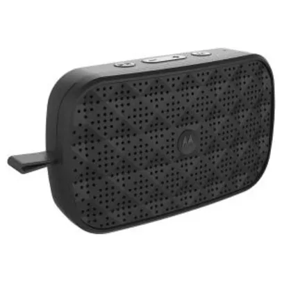 Caixa de Som Motorola Sonic Play 150 Bluetooth, Estéreo e Rádio FM Preto | R$99