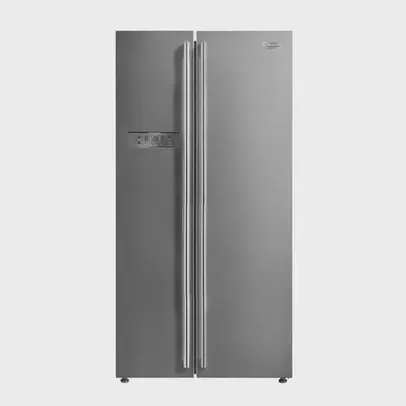 Refrigerador Midea Frost Free Side by Side 528 Litros Inox MD-RS587FGA041/RS587FGA042