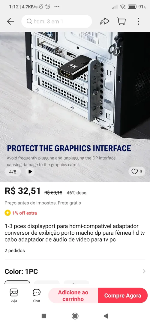 Imagen na descrição da promoção