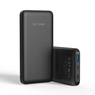 BlitzWolf® BW-P9 10000mAh 18W QC3.0 PD3.0 Banco de energia de carregamento rápido Fonte Bateria exte