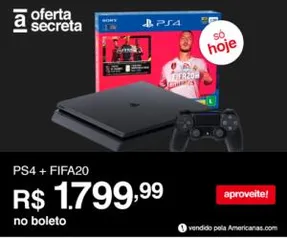 App - Console Playstation 4 TB Bundle FIFA 20