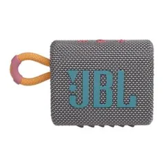 CAIXA DE SOM JBL GO 3 BLUETOOTH 4.2W CINZA - R$250