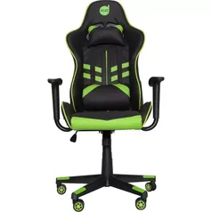 [Ame R$299]Cadeira Gamer Prime-X Preto/Verde - Dazz