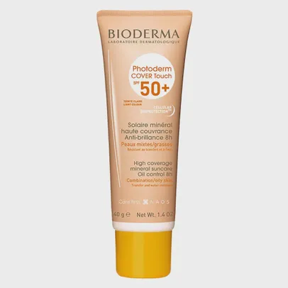 Protetor Solar Facial Bioderma Photoderm Cover Touch fps 50 +