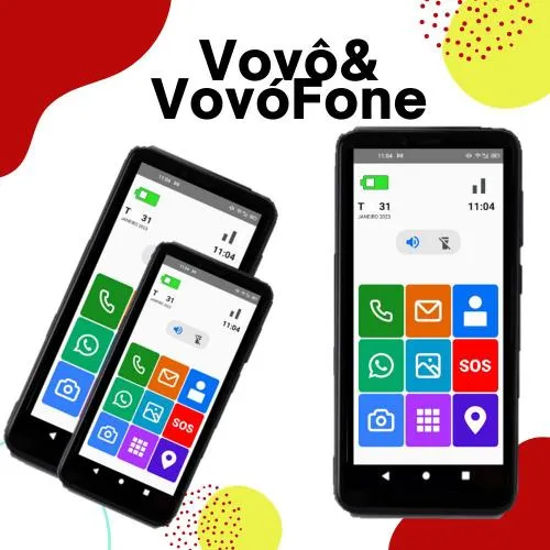 Smartphone Vovó&Vovôfone 64 GB