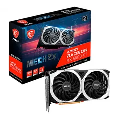 Placa de Video MSI Radeon RX 6600 XT Mech 2X, 8GB, GDDR6, 128-bit, 912-V502-015