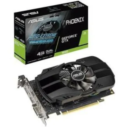 Placa de Vídeo Asus Phoenix NVIDIA GeForce GTX 1650 4GB, GDDR5 - R$750