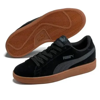 Tênis Puma Smash V2, Preto - Tamanho 37 ao 44