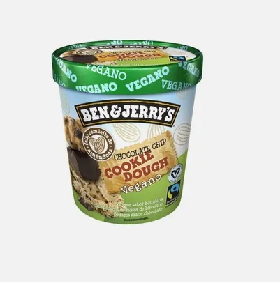 [SP] Sorvete Cookie Dough Vegano Ben&Jerry's 458ml 