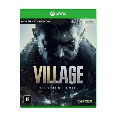 Jogo Mídia Física Resident Evil Village (AME) Xbox One E Series X