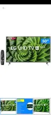 Smart TV UHD 4K LED 50” LG 50UN8000PSD Wi-Fi - Bluetooth HDR Inteligência Artificial 4 HDMI 2 USB