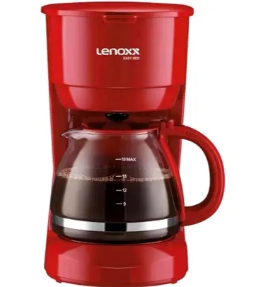 Cafeteira Elétrica Lenoxx Easy Red PCA019