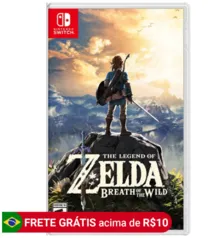 The Legend of Zelda Breath of The Wild Switch Midia Fisica