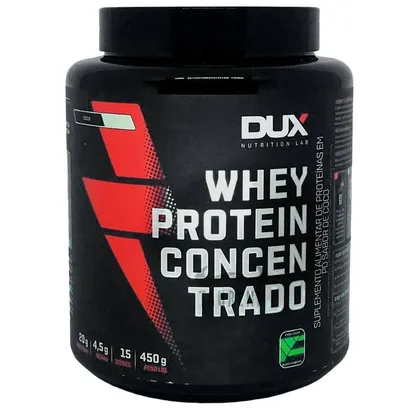 Foto do produto Whey Protein Concentrado 100% Coco 450g - Dux Nutrition