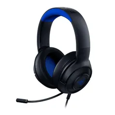 Headset Gamer Razer Kraken X Multi-Plataforma Console Preto/Azul, RZ04-02890200-R3U1