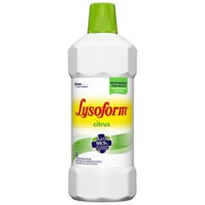 [25% OFF] Desinfetante Lysoform Citrus 1 litro | R$ 7