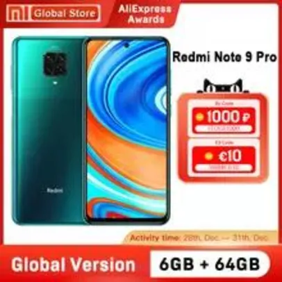 Smartphone POCO X3 NFC 6GB 64GB - Versão Global | R$1.195