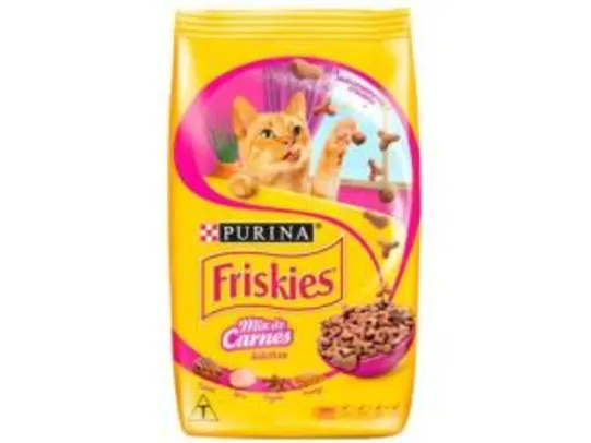 [Leve 3 pague 2] Ração para Gato Premium Friskies Mix de Carnes - Adulto 3kg | R$56