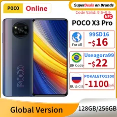 [EBANXGO] Smartphone Poco X3 PRO 6GB/128