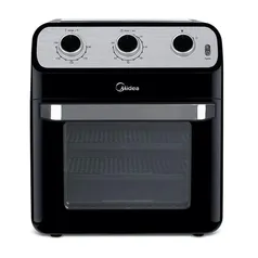 [C.OURO] Fritadeira Airfryer 12L OvenFryer 2 em 1 Preta Midea 110 ou 220V