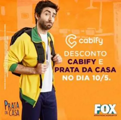 [ Cabify ] 25% Off dia 10/05 - Válido para todo Brasil