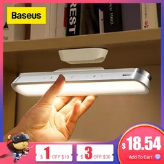 Lâmpada de escritório com base magnética recarregável Baseus