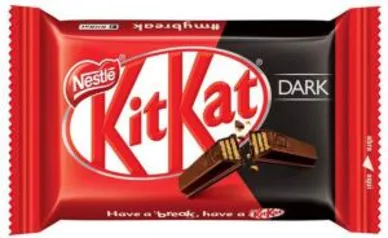 Chocolate Kit Kat Dark Nestlé 41,5g - R$ 1