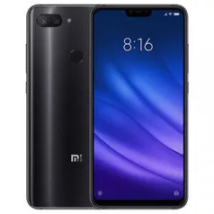 Xiaomi Mi 8 Lite Preto 64GB + 4GB RAM, Dual Câmera, Tela 6.26" 4G Desbloqueado - Versão Global | R$1039,99