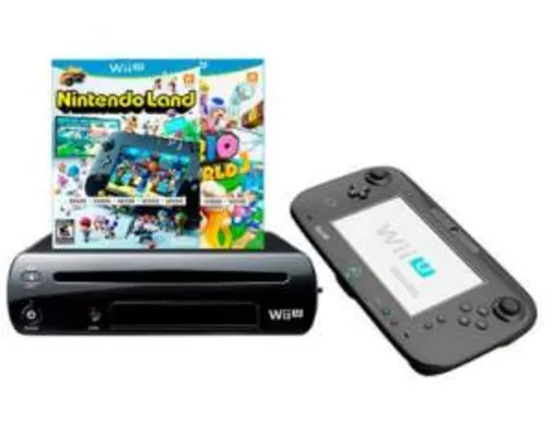 [Submarino] Console Nintendo Wii U 32GB + 2 jogos digitais - R$ 960