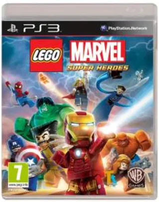 Game Lego Marvel - PS3 por R$ 39,89