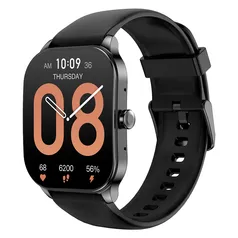 [Taxa inclusa] SmartWatch Amazfit POP 3S - Tela Amoled, +100 modos esporte, Receba chamadas, Microfone embutido, Controle de música