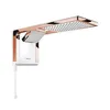 Product image Chuveiro Lorenzetti Acqua Duo Ultra Eletrônico Branco/Rose Gold 127V