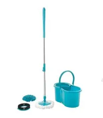 Mop Giratório 3 em 1 - Refil Microfibra + Refil Tira Pó + Refil Limpeza Pesada - Casual Home - R$40