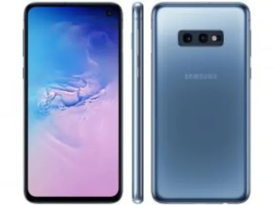 Smartphone Samsung Galaxy S10e 128GB Azul 4G - 6GB RAM Tela 5,8” Câm. Dupla + Câm. Selfie 10MP