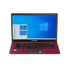 [AME R$ 449 / AME SC R$ 359]Notebook Multilaser PC135 Legacy Cloud Intel Atom-Z0 2GB 64GB Windows 10